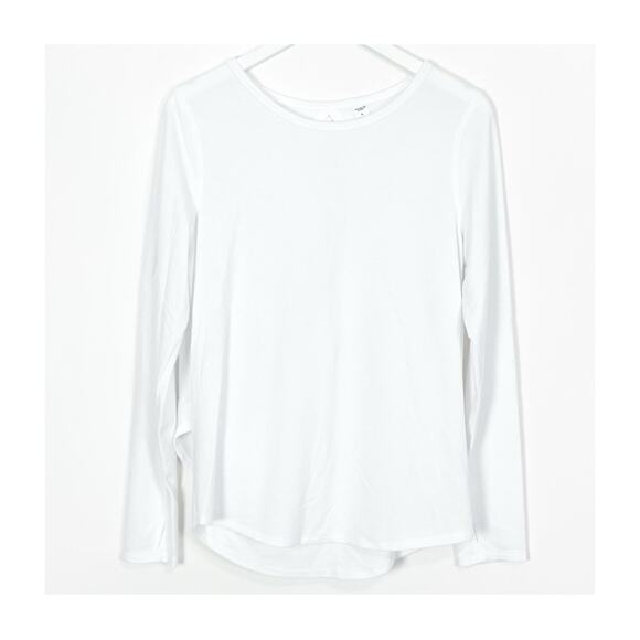 Old Navy Active White Long Sleeve Tee - Picture 1 of 6